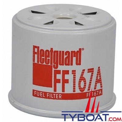Fleetguard - Filtre à carburant FF167A compatible Westerbeke, Iveco Aifo, Nanni, Renault Couach, Vetus, Préfiltre compatible Volvo