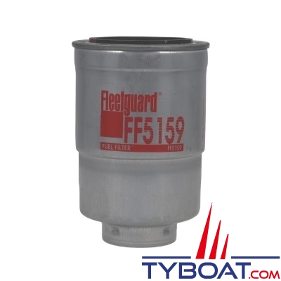 Fleetguard - Filtre gasoil compatible NANNI 4.380 /4.390/4.260TDI //T.4.155/ T4.200/ 6.420 TDI/ T.6.300/ Z.6.300 et Yanmar 6LP/6LPA