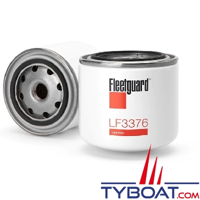 Fleetguard LF3376 - Filtre à huile pour NANNI diesel 4,180 - 4,190HE - 4,195HE - 4,200HE - 4,220HE - 4,330 TDI - 4,340 TDI - 4,50 - 5,250 TDI - 5,280HE - 6,280HE