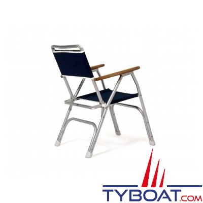 Ensemble de sièges de bateau pliables 4 pcs oreiller bleu blanc vidaXL | Leroy Merlin