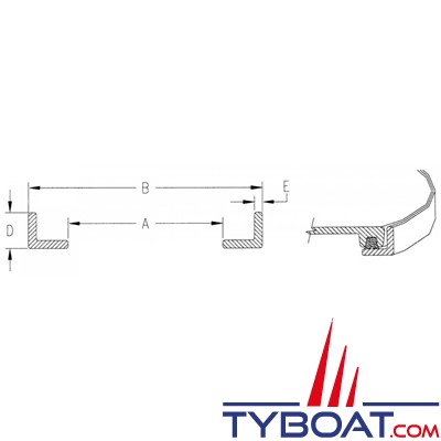 Freeman - Trappe ronde 381mm  Dormant acier 