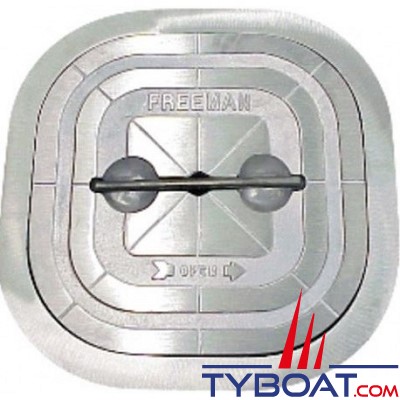 Freeeman - Trappe carré 516x516mm Dormant acier 