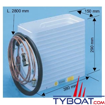 Frigoboat - Evaporateur série B - 340B - 340 Litres