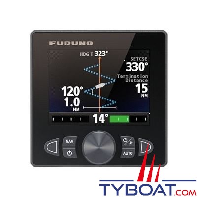 Furuno - (PK1)Pack Pilote automatique Navpilot 711C NMEA2000 indicateur FAP7011C couleur + calculateur FAP7002 + capteur d'angle de barre FAP6112 - sans compas