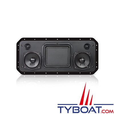 Fusion - Enceinte SoundPanel FS402B à faible profondeur - noir - 100 Watts