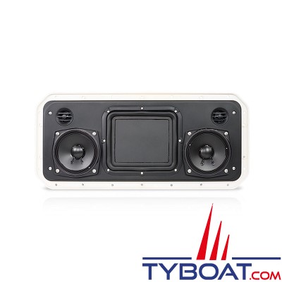 Fusion - Enceinte SoundPanel FS402W à faible profondeur - blanc - 100 Watts