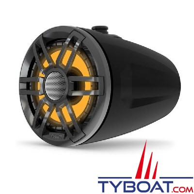 Fusion - Haut-parleurs marine Série XS Wake Tower - Sport Noir - 6.5