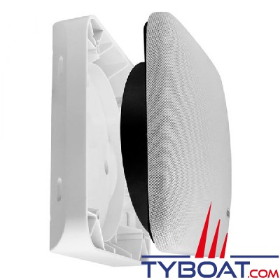 Fusion - Paire d'entretoises pour haut-parleur SM - pour montage en surface - coins, 2 sufaces - blanc