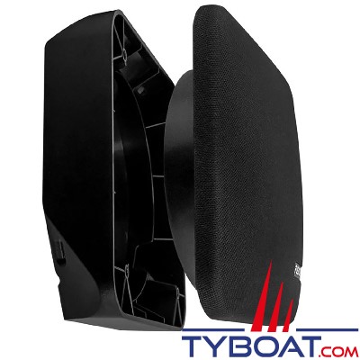 Fusion - Paire d'entretoises - pour haut-parleur SM pour montage en surface - coins, 3 surfaces - Noir