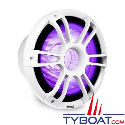 Fusion - Subwoofer série Signature 3 édition Sport Led CRGBW - Blanc - 12