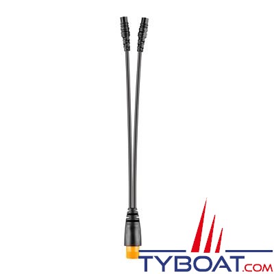 Garmin - Adaptateur Y pour sonde 12 broches vers 4 broches + 4 broches