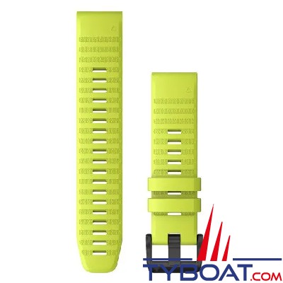 Garmin - Bracelet de montre QuickFit, 22mm, Silicone jaune