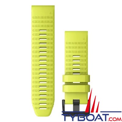 Garmin - Bracelet de montre QuickFit, 26mm, Silicone jaune