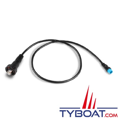 Garmin - Câble adaptateur pour le réseau Garmin Marine Network (petit à grand)