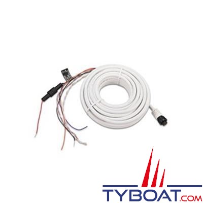 GARMIN - Câble d'alimentation/data NMEA 0183 (GPS 19x HVS NMEA 0183)