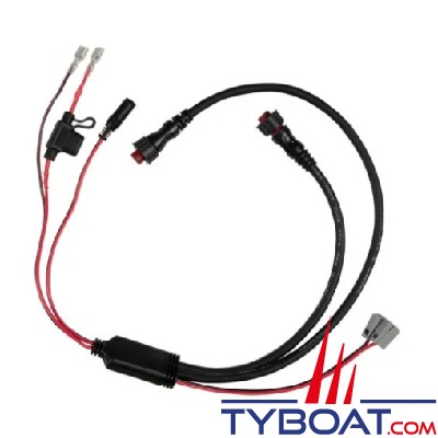 Garmin - Câble d'alimentation Kit portable (LiveScope, PS22, ECHOMAP, STRIKER)