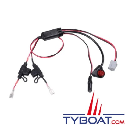 Garmin - Câble d'alimentation Kit portable (PS22, ECHOMAP, STRIKER)