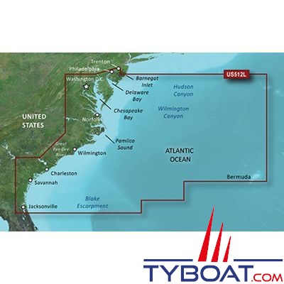 Carte Garmin Bluechart G2 Vision – MOGO