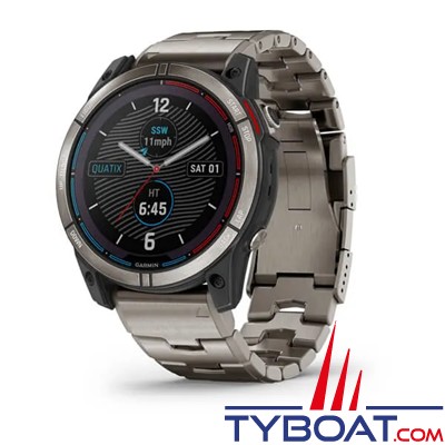 Garmin - Montre marine connectée QUATIX 7X - Solar Edition
