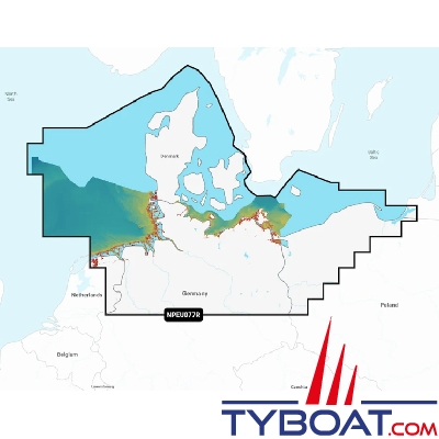 Garmin - NPEU077R - Denmark, Germany & Coastal Poland
