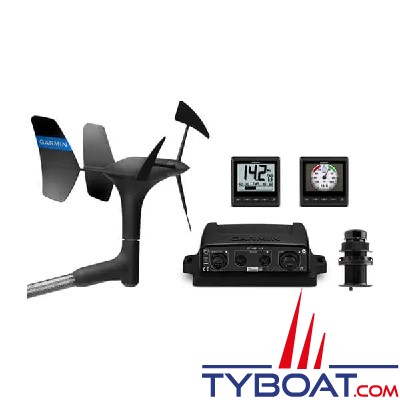 Garmin - Pack GMI™/GNX™ Wired Sail Pack 52 (GMI™ 20, GNX™ 20, gWind™ Wired et sonde DST810)