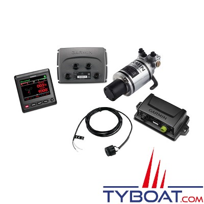 Garmin - Pack pilote automatique Reactor™ 40 - Compact pour direction hydrauliques avec GHC™ 20