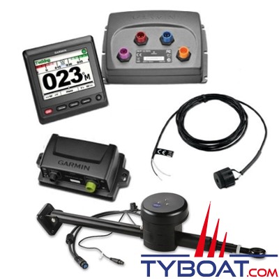 Garmin - Pack pilote automatique Reactor™ 40 + vérin linéaire électrique pour voilier jusqu'à 13 tonnes