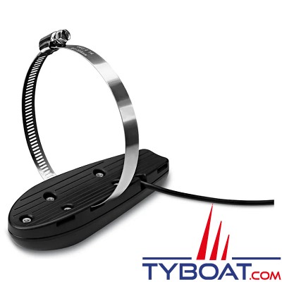 GARMIN - Sonde Tableau arrière GT20-TM - 77/200 kHz DownVu (455/800 kHz) - Connecteur 8 broches - 500W