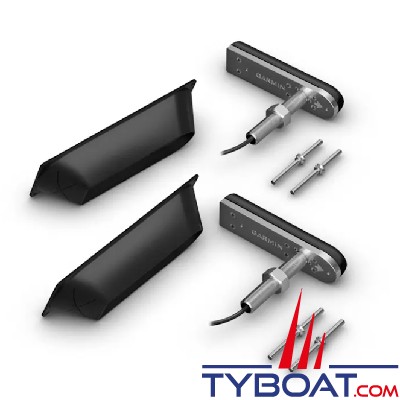 Garmin - Sondes traversantes GT56UHD-THP, 12pin, Trad/DV/SV, HWCHIRP/455/800/1M, la paire