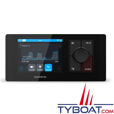 Garmin - VHF Signal 220 avec récepteur AIS intégré - Ecran tactile couleur - DSC Classe D - GPS intégré - NMEA2000 - IPX7