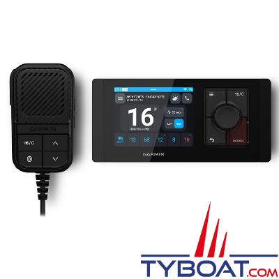 Garmin - VHF Signal 400 avec transpondeur AIS SOTDMA intégré - Ecran tactile couleur - DSC Classe D - GPS intégré - IPX7