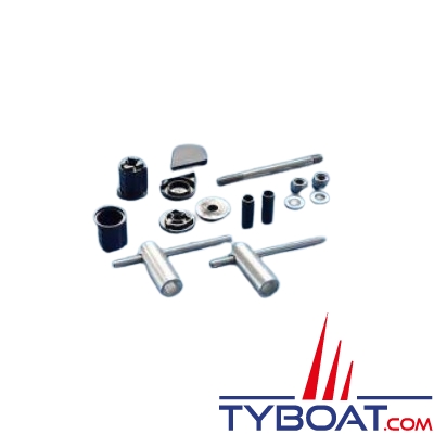 GEBO - Kit réparation pour charnière de 10 mm 