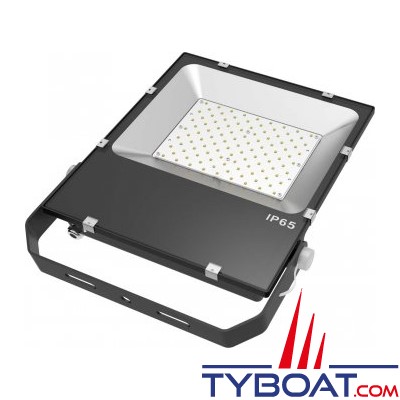 Génois - Projecteur extra plat LED IP65 - 100 Watts - 230 Vac