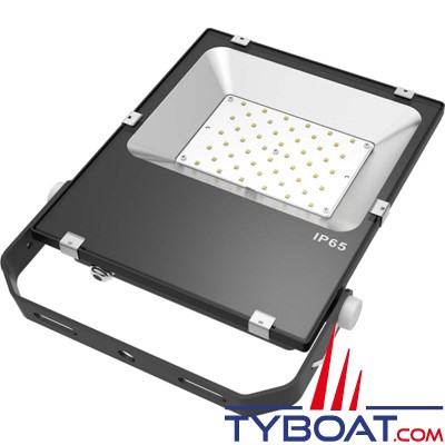 Génois - Projecteur extra plat LED IP65 - 50 Watts - 230 Volts 