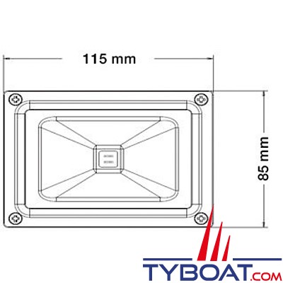 Genois - Projecteur LED 230VAC 10W