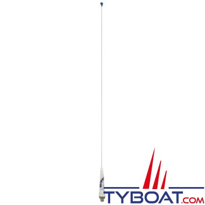 Glomex - Antenne VHF - 3 dB - fouet fibre de verre 0,9 m - pour voiliers - RA109GRP