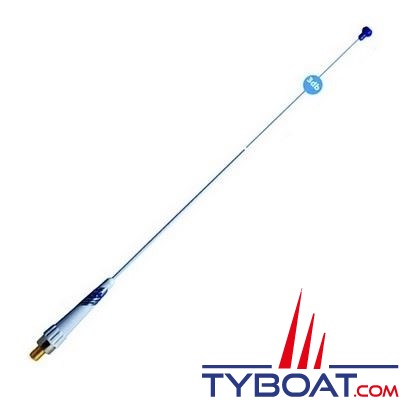 Glomex - Antenne VHF - 3 dB fouet inox 0,90 m - pour voiliers - RA109SLS