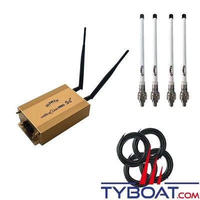 Glomex - Antenne WebBoat Link PRO EXT 5G