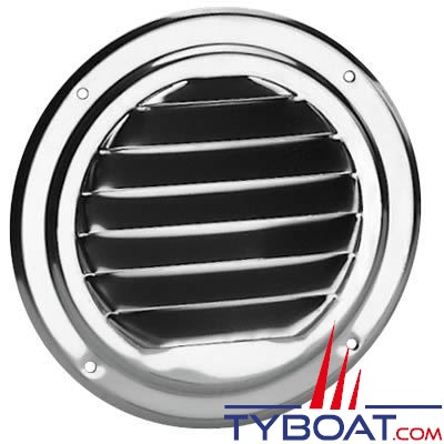 Grille Ronde de Ventilation - Aluminium Galva - Ø125 à 400 