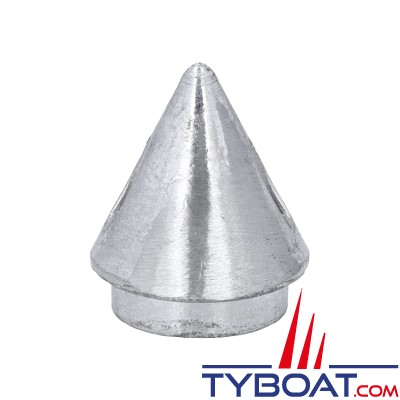 Guardian - Anode pour hélice Max-prop - 2 trous - hauteur 51mm - zinc