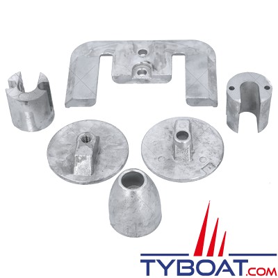 Guardian - Kit anodes Zinc pour Mercruiser Bravo 3 >2004 (sans vis)
