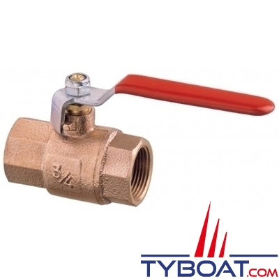 Guidi - Vanne à sphère 2 voies FF - bronze - 3/4'' 