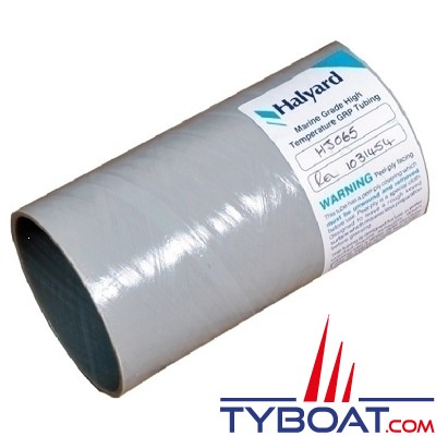 Halyard - Manchon polyester pour échappement - Ø ext 254 mm Long 400 mm