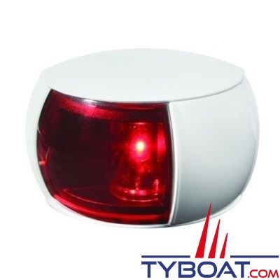 Hella Marine - Naviled Compact feu à led - 2NM - Boîtier blanc - babord