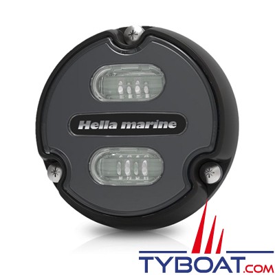 Hella Marine - Spot LED sous-marin Apelo A1 blanc/bleu 1800 lm lentille anthracite