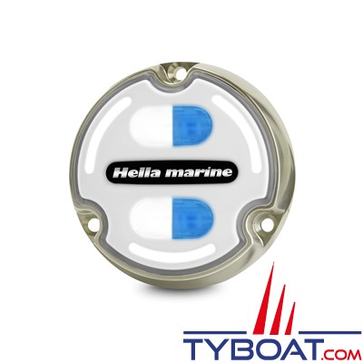 Hella Marine - Spot LED sous-marin Apelo A2 Bronze blanc/bleu 3000 lm