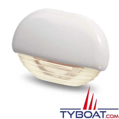 Hella - Easy Fit - éclairage de courtoisie Led ou pour marche Habillage blanc, lumière blanc chaud