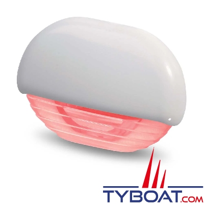 Hella - Easy Fit - éclairage de courtoisie Led ou pour marche Habillage blanc, lumière rouge