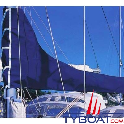 PLASTIMO - Housse de grand voile - Dralon bleu pour bôme - Longueur 4.15 mètres