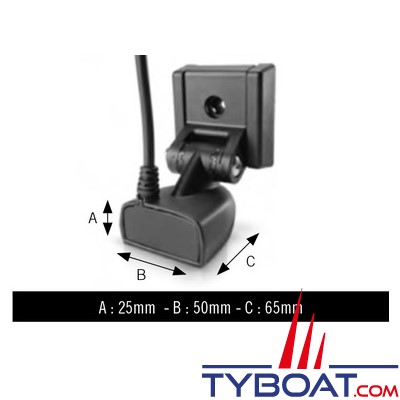 Humminbird - Sonde tableau arrière 83/200 kHz + temp (XNT-9-20-T)